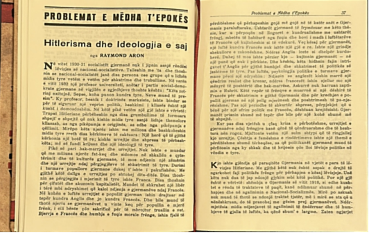 Nga nazizmi te demokracitë e brishta – Paralajmërimi i Raymond Aron