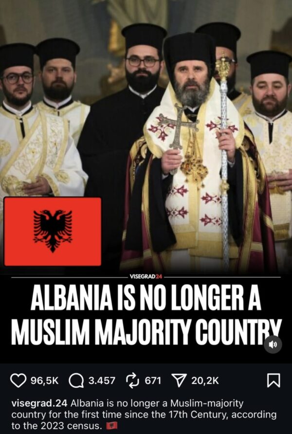 Serbia dhe “kënaqësia” e saj për Shqipërinë pa shumicë myslimane