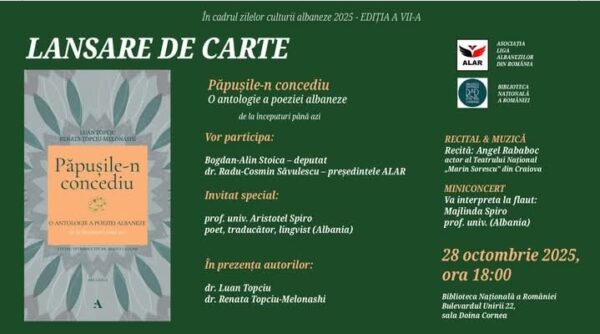 Antologjia e poezisë shqipe magjeps Bukureshtin