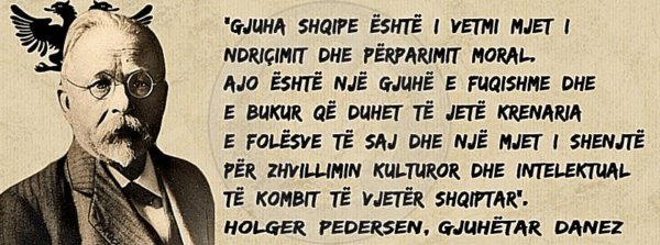 Holger Pederseni dashoroi shqipen